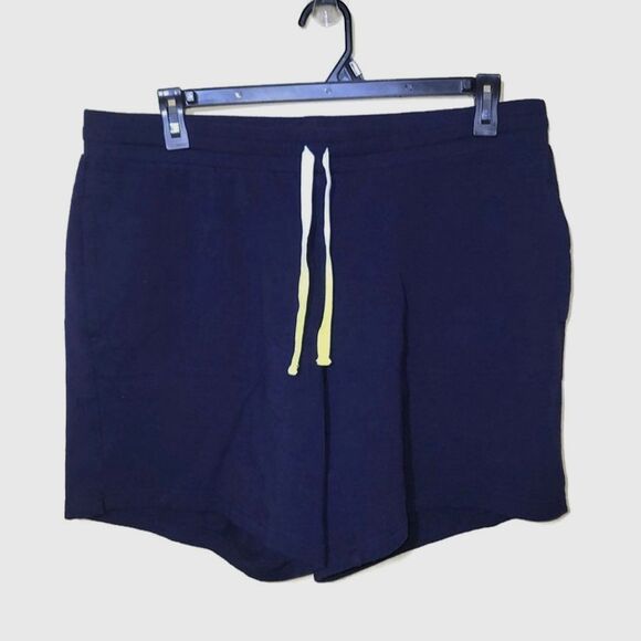 Talbots Navy Blue Pima Lounge Shorts 1X - Picture 1 of 9